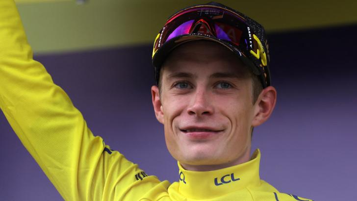 Jonas Vingegaard and Tadej Pogacar at Tour de France